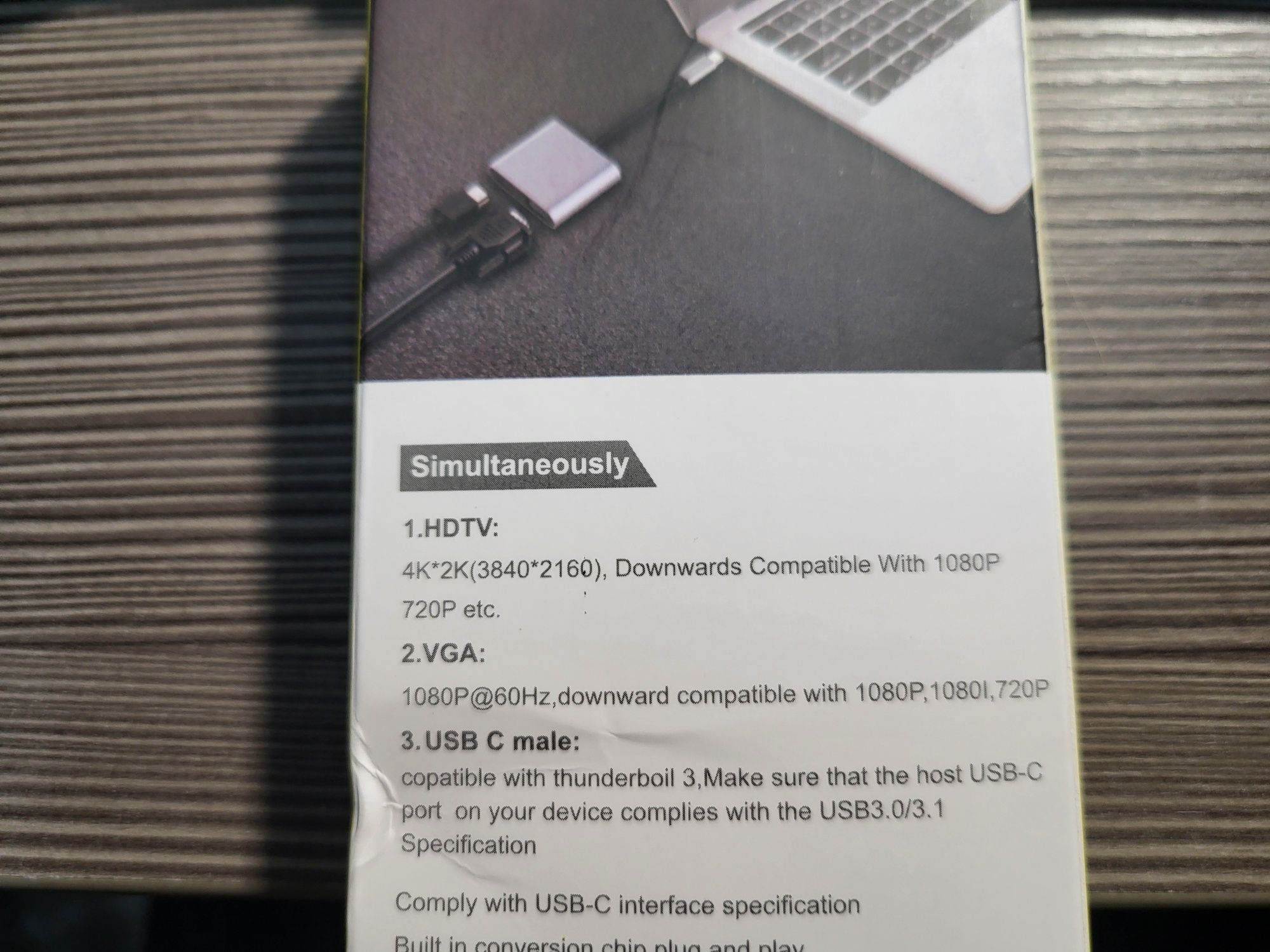 Внешняя видеокарта, VGA, hdmi плюс переходник на USB