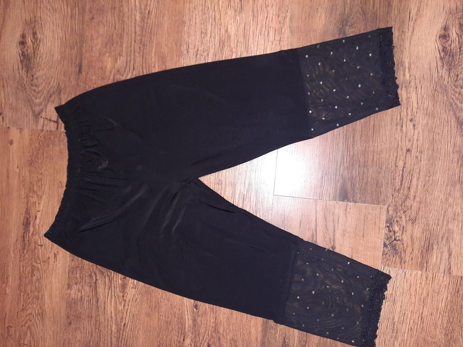 (4) Getry czarne 3/4