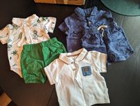 Komplety niemowlęce Smyk Cool Club+koszulka polo Okaidi