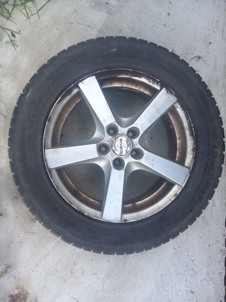Koła felgi + opony zimowe CONTINENTAL R17 235/ 55