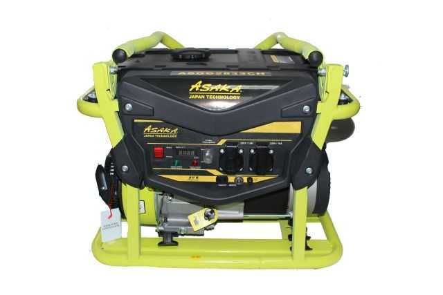 Бензиновий генератор ASAKA ASGG3340CE  3.3 квт- 4 квт Японія