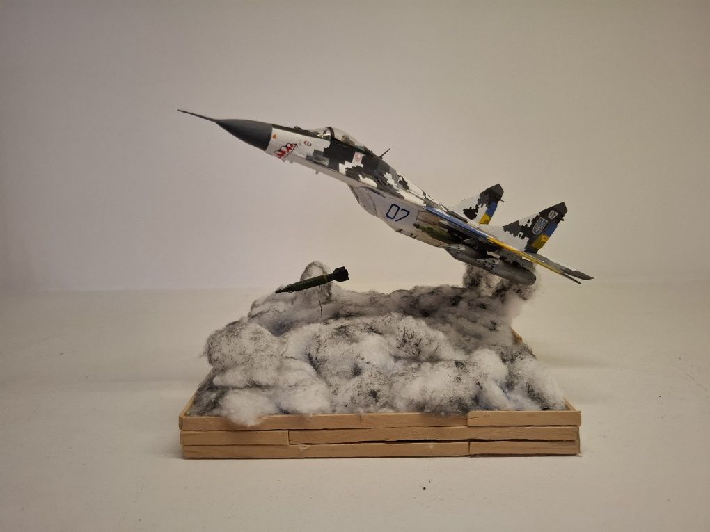 Діорама МіГ - 29. Масштаб 1/72.