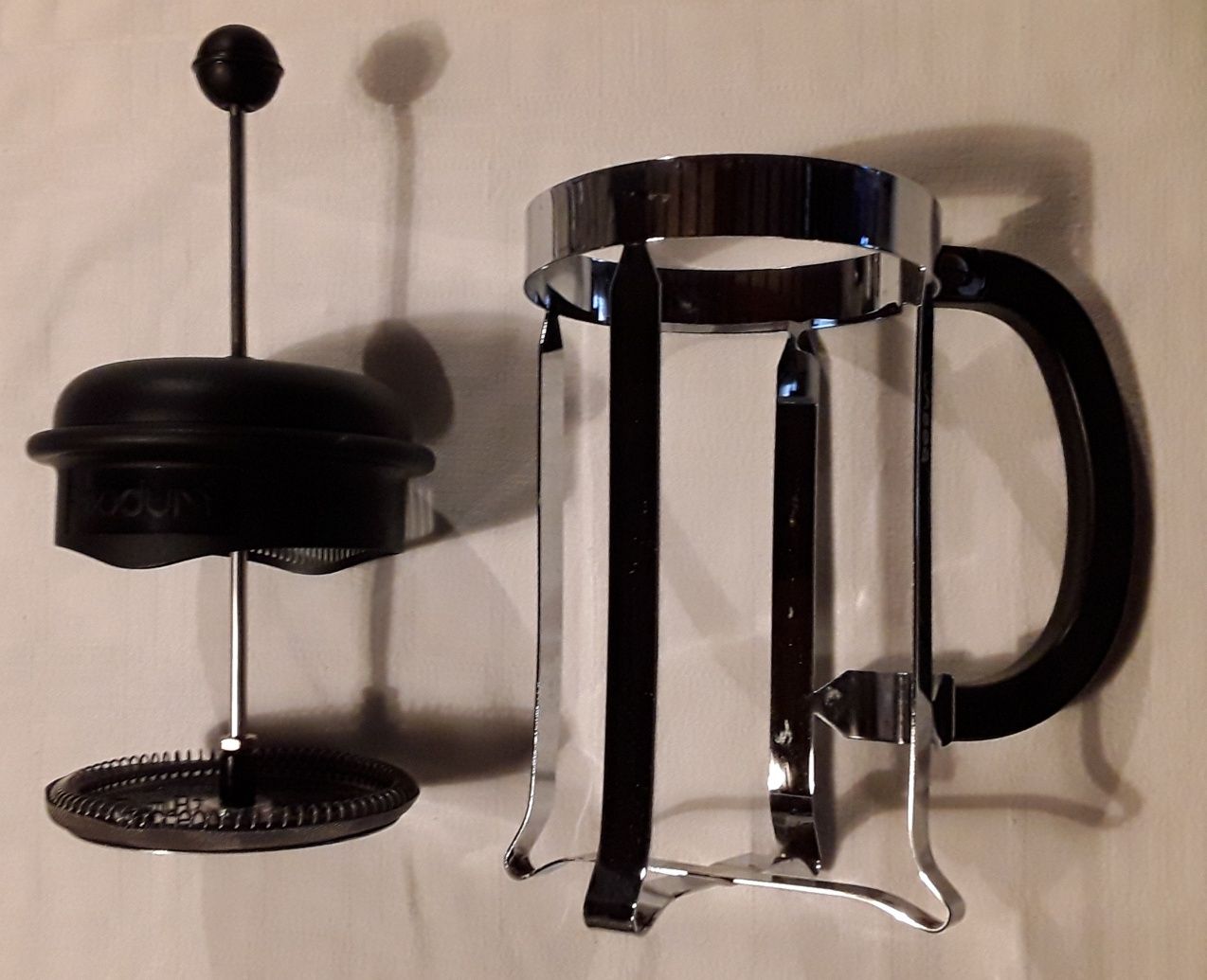 Cafeteira de pressão da marca Bodum SEM recipiente