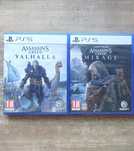 ZESTAW GIER PS5 (Assassin's creed valhalla i mirage)