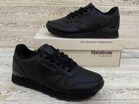 Кросівки Reebok Classic Black Leather Всесезонные Рибок класік 41-46