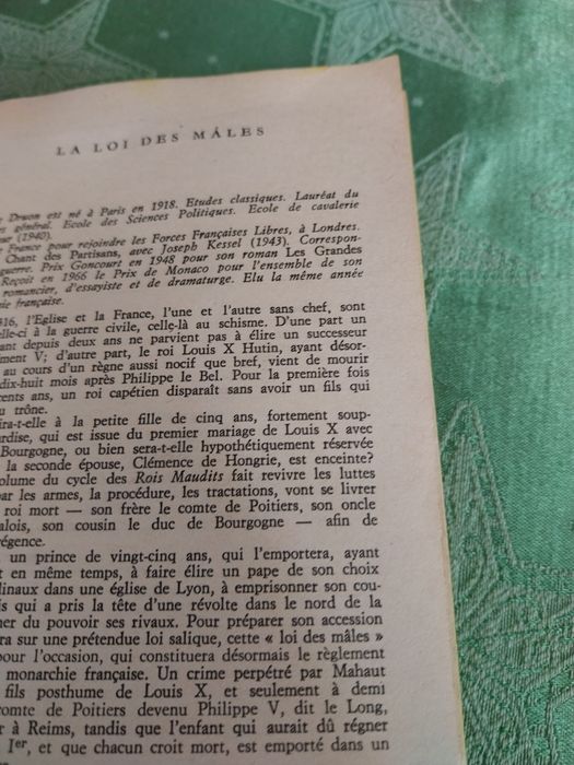 Les rois maudits 4. Portes incluídos