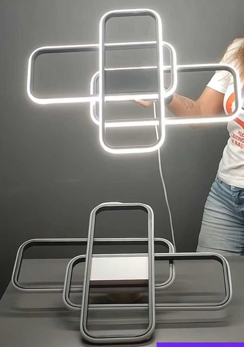 люстра ЛЕД світлодіодна світильник 90ватт (БЕЗКОШТОВНА Доставка)