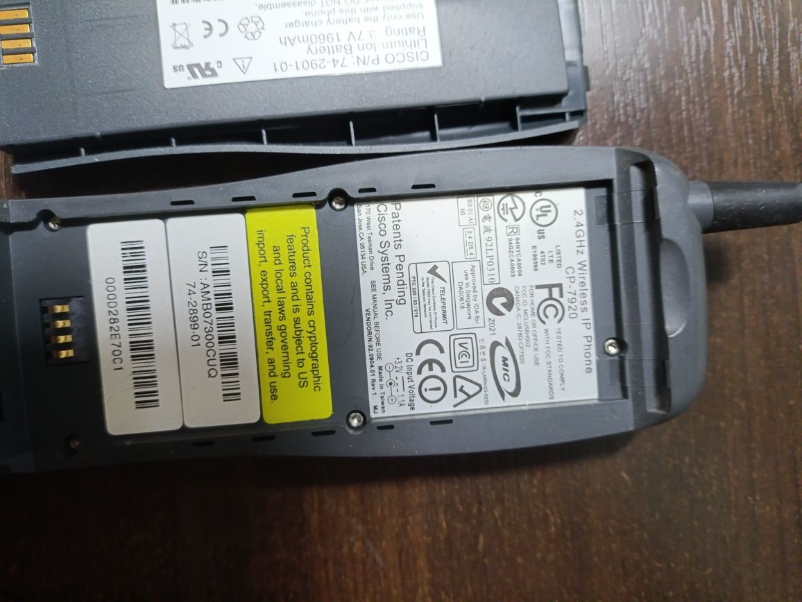 Cisco wireless IP Phone CP-7920