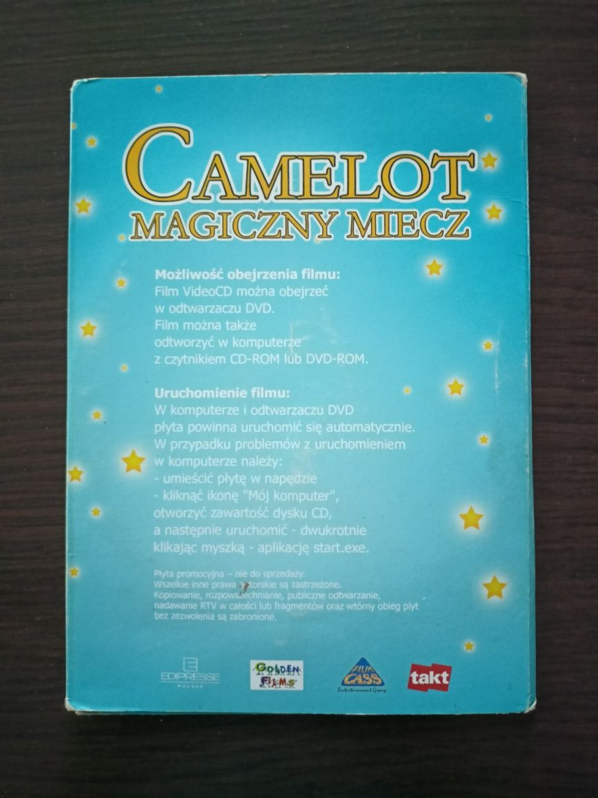 Camelot: Magiczny Miecz - Bajka VCD