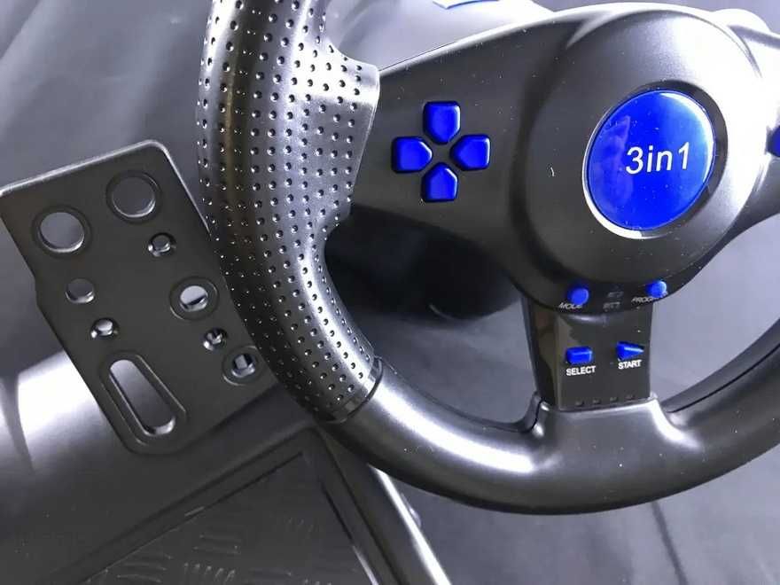 Игровой руль для компьютера и ps — подключил и поехал!