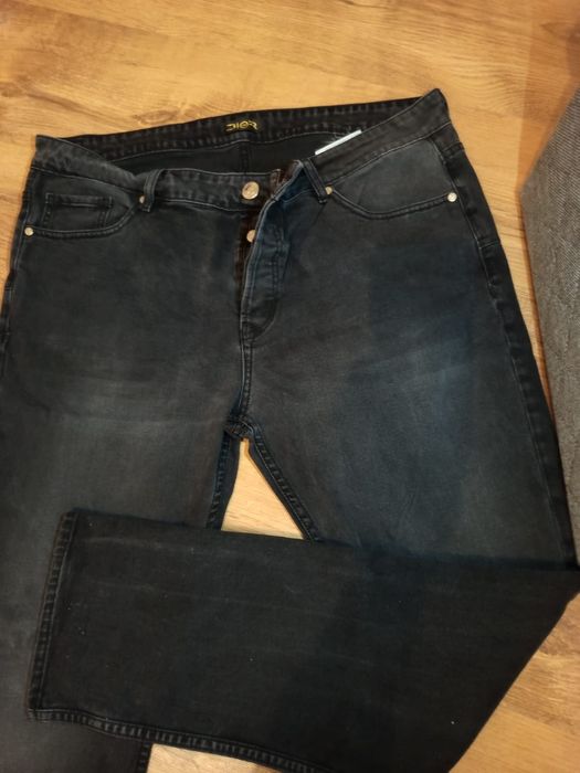 Dior oryginalne slim stretch jeans męskie jak nowe