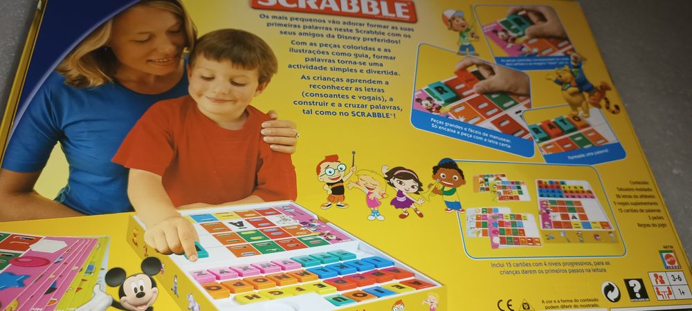 O meu primeiro jogo Scrabble da Disney
