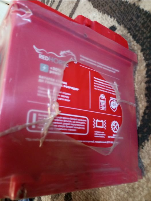 Акумулятор автомобільний RED HORSE 74 Ah (R+) (720А) батарея