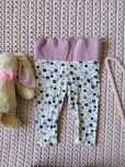 Spodenki niemowlęce legginsy kwiatki Lupilu Lidl Disney 62/68