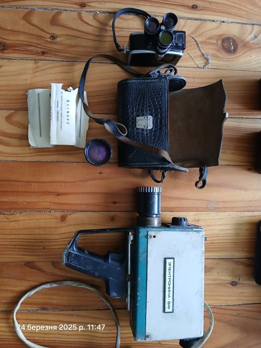 Фотоапарат Алмаз,  і відеокамери