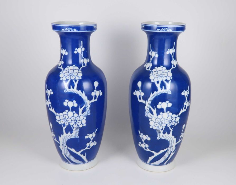 Jarras porcelana da China - flor amendoeira - 26 cm, CADA