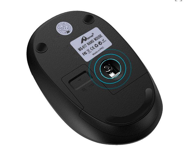 Rato Óptico Wireless (2.4G) - Wireless Mouse - Novo