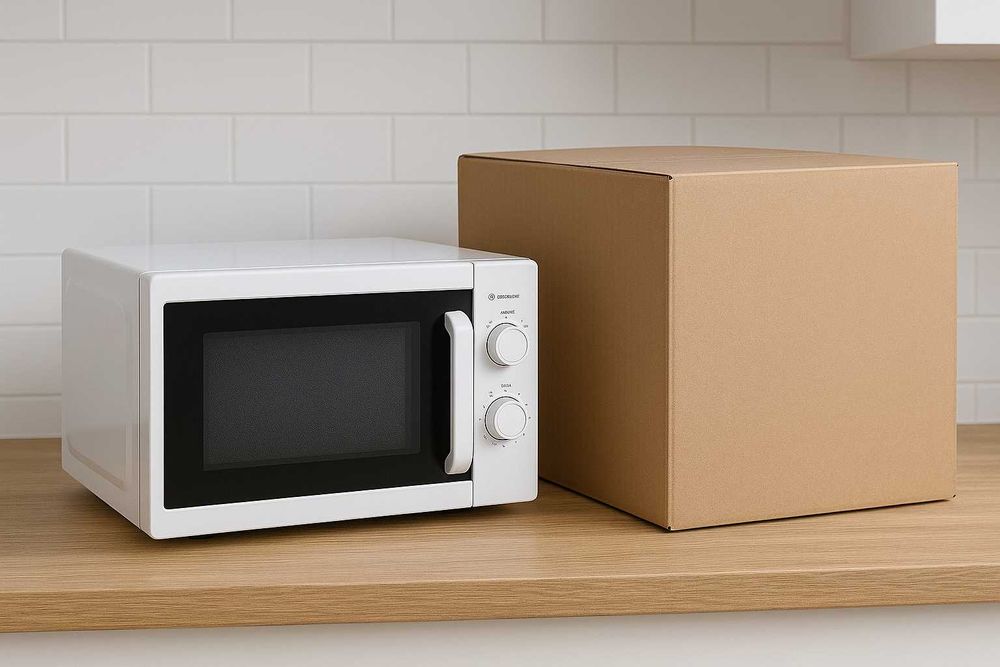 NOWA Kuchenka Mikrofalowa Wolnostojąca 20L 700W Mikrofalówka Biała