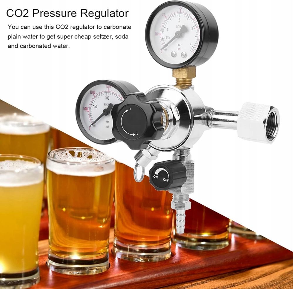 Regulator CO2 Zawór redukcyjny ciśnienia do Piwa