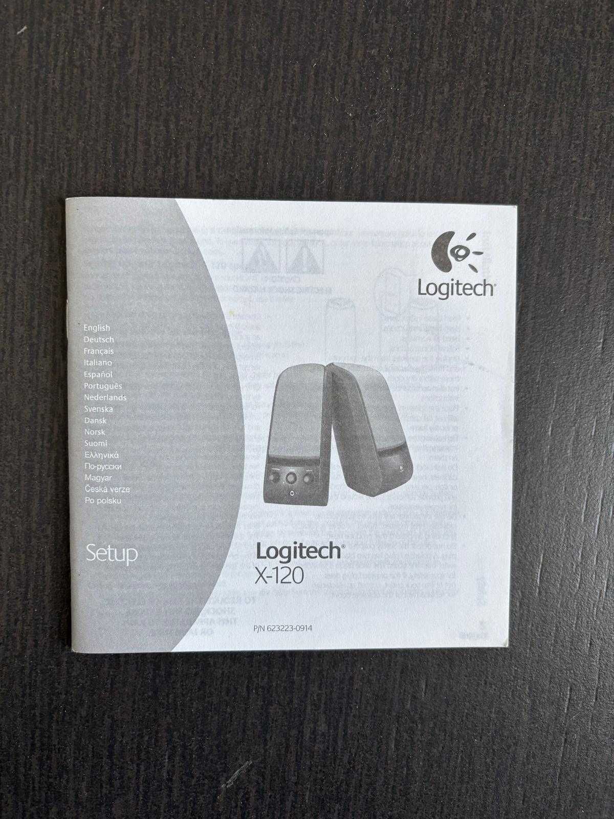 Colunas de som Logitech (X-120)