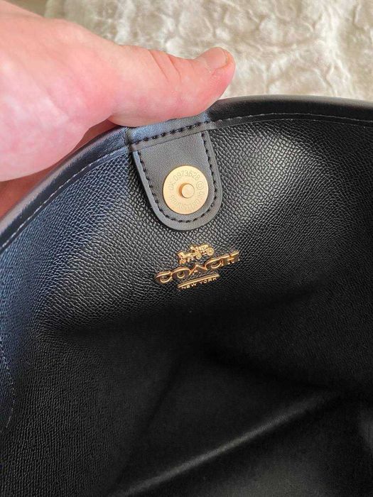 Сумка Coach Tote City шкіряна