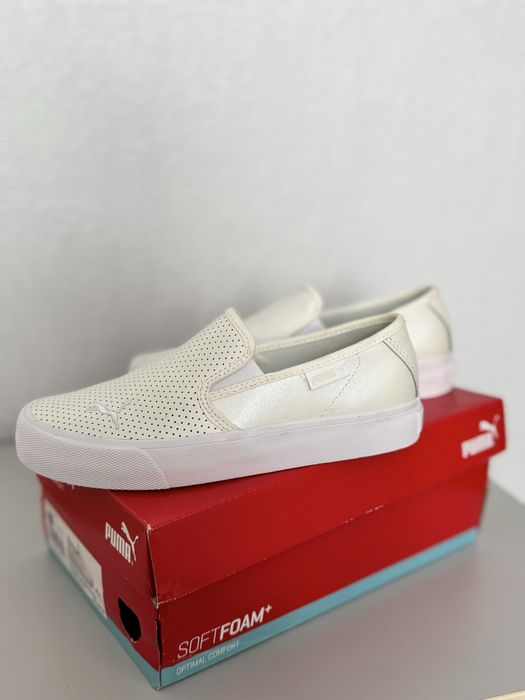 Нові сліпони Puma SoftFoam+ | Білі | Оригінал | Розмір 36