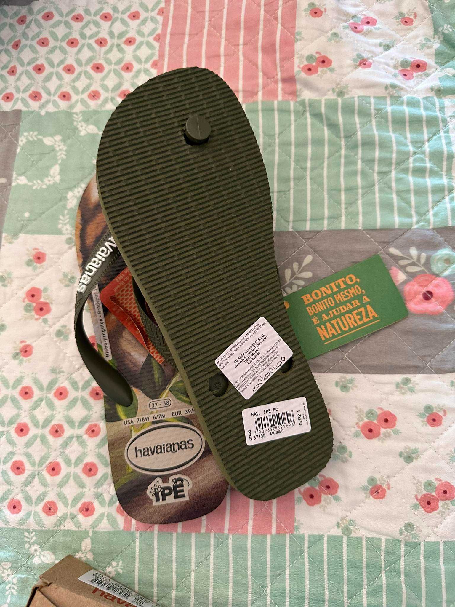 havaianas novas com etiqueta