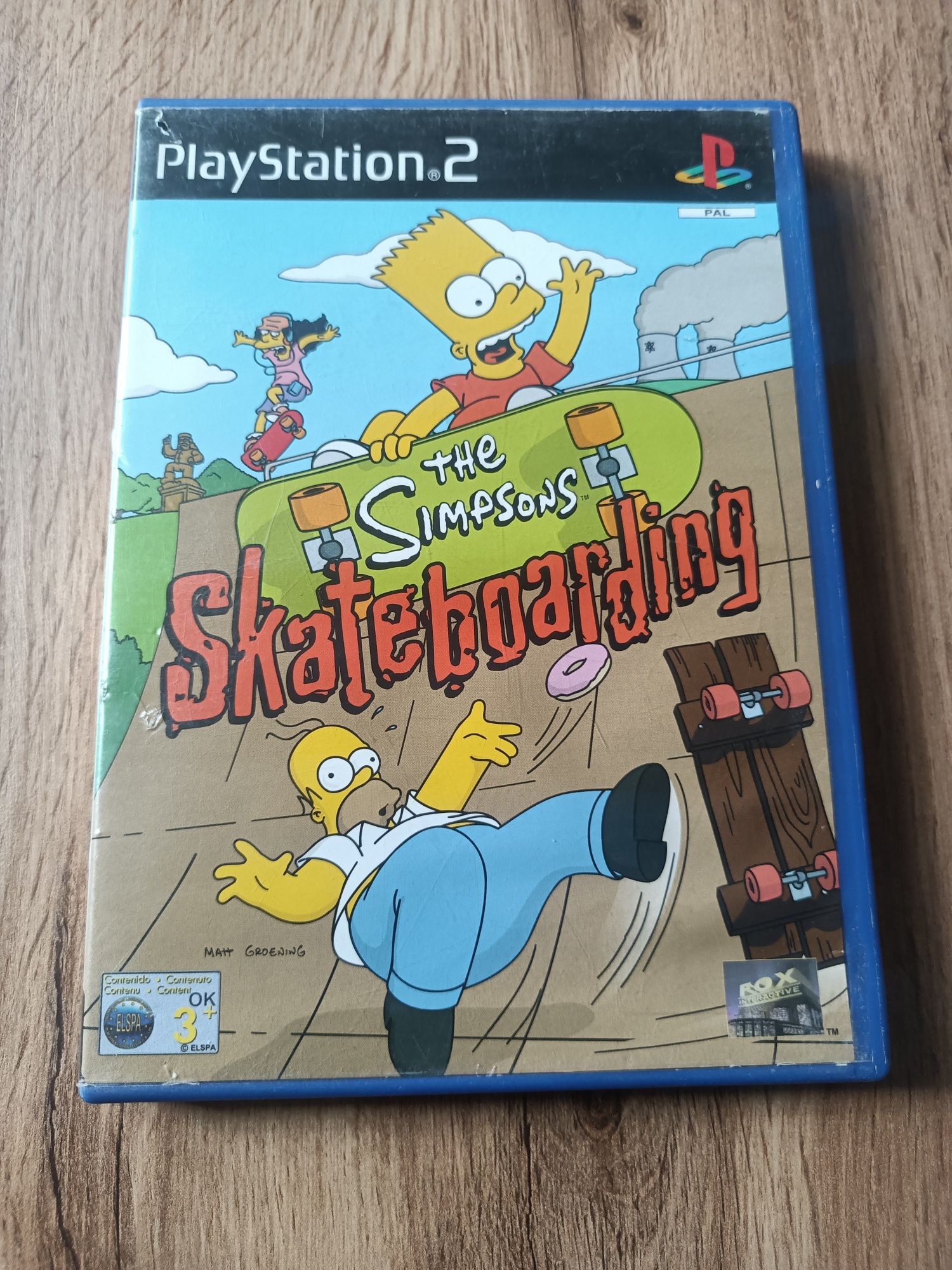 The Simpsons Skateboarding PS2