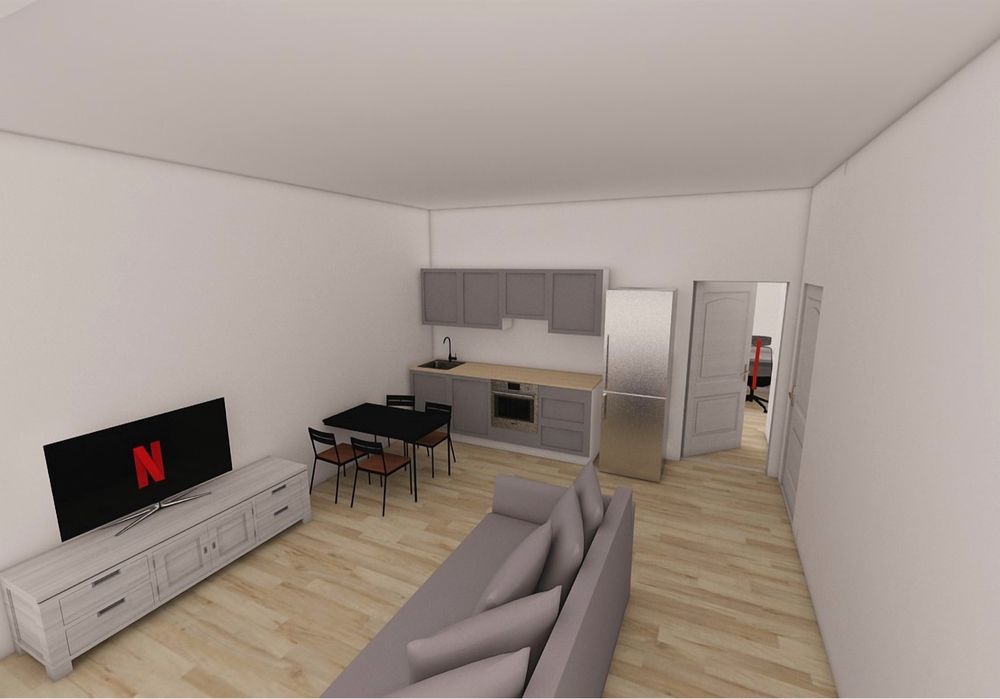 Apartamento T1 R/C / 1⁰ andar na Idanha, Belas, Totalmente Remodelado