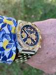 Breitling  chronomat 44 stal & zloto full set polska dystrybucja
