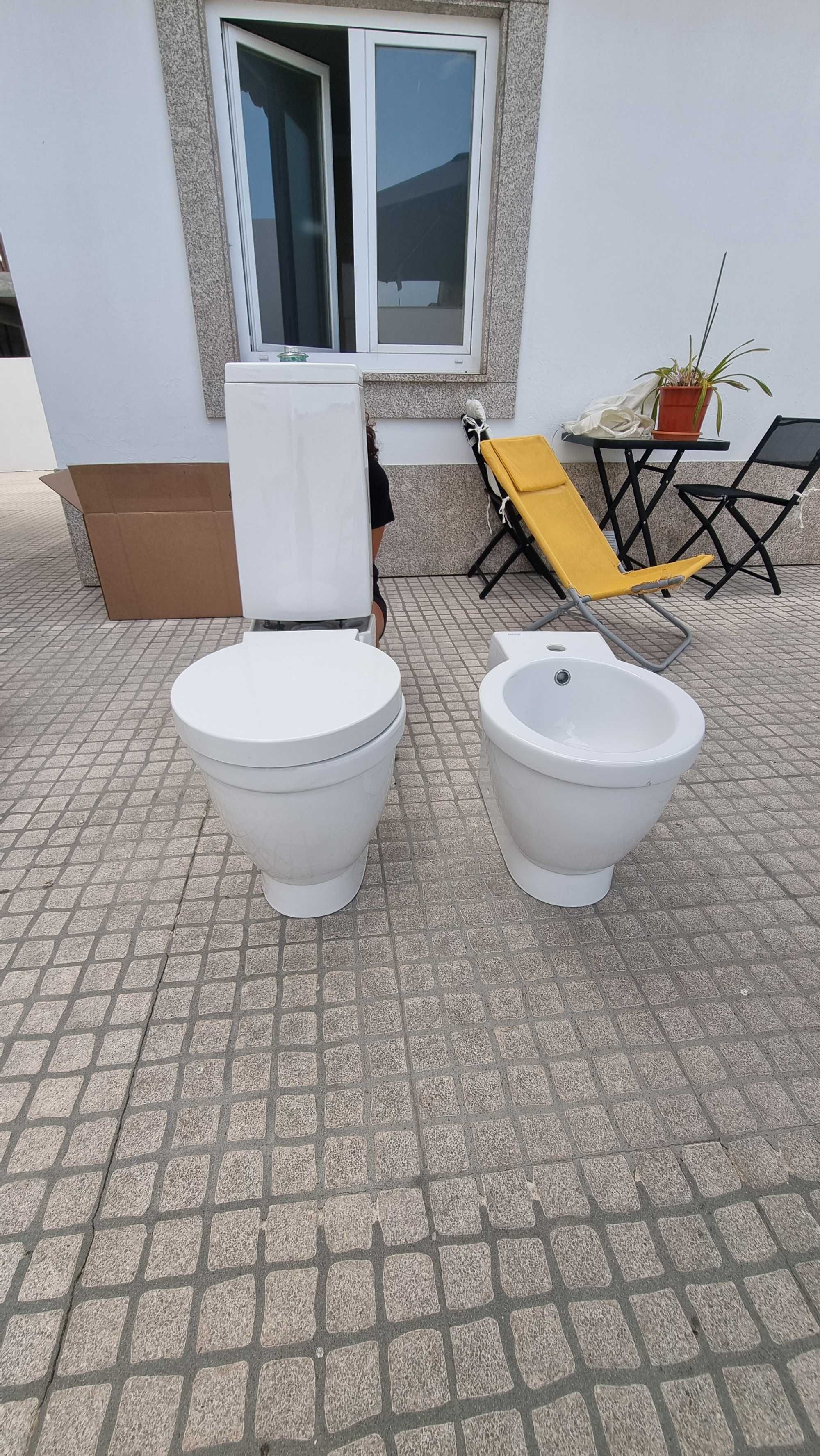 Conjunto SANITA e BIDÉ SANINDUSA Excelente Estado 150€