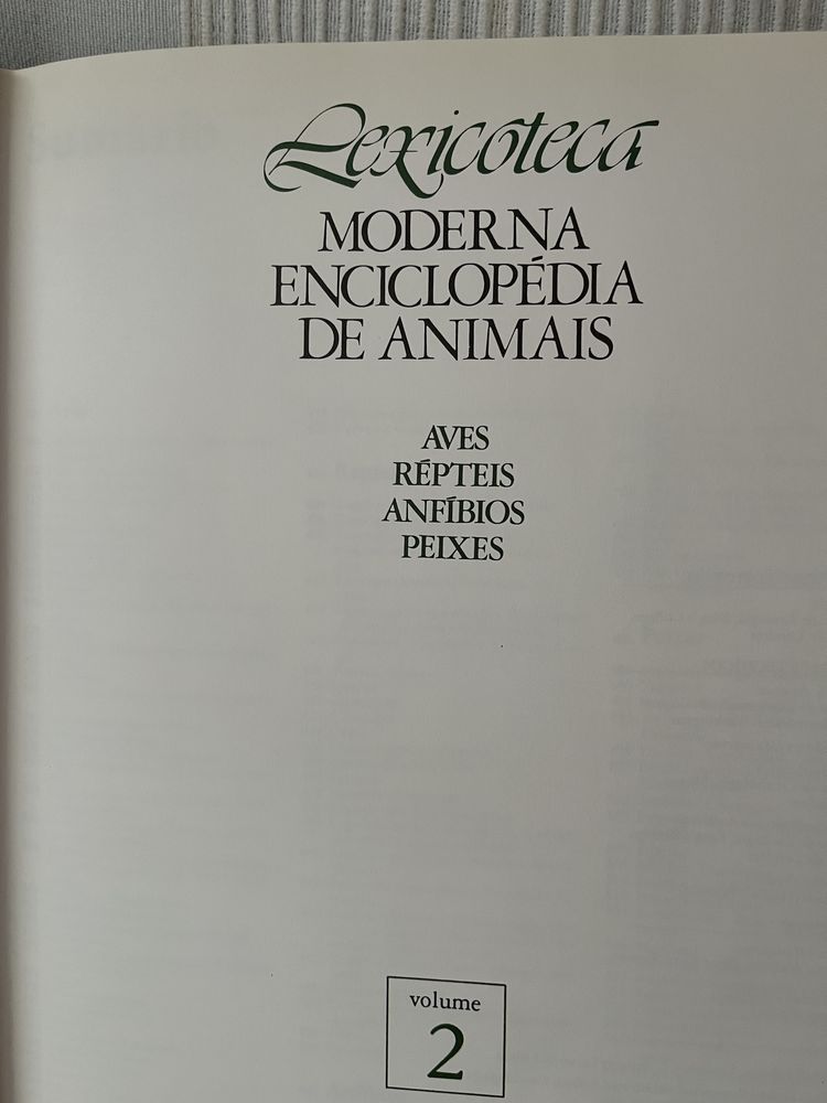 Enciclopédia de Animais 2 livros