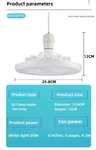 Wentylator sufitowy z lampą LED