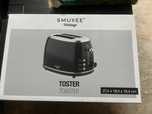 Toster smukke vintage czarny nowy