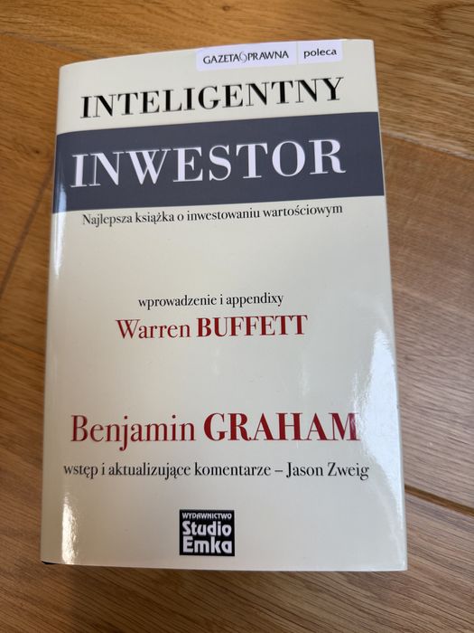Nowa ksiazka Inteligentmy Inwestor Benjamin Graham