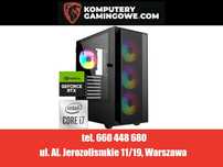 Nowy Komputer Gamingowy i7-12700f 32GB 1TB RTX 5060Ti 8GB Win11 RATY0%