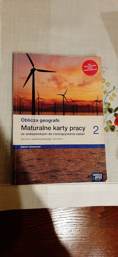 Oblicza geografii 2 Maturalne karty pracy, zakres rozszerzony