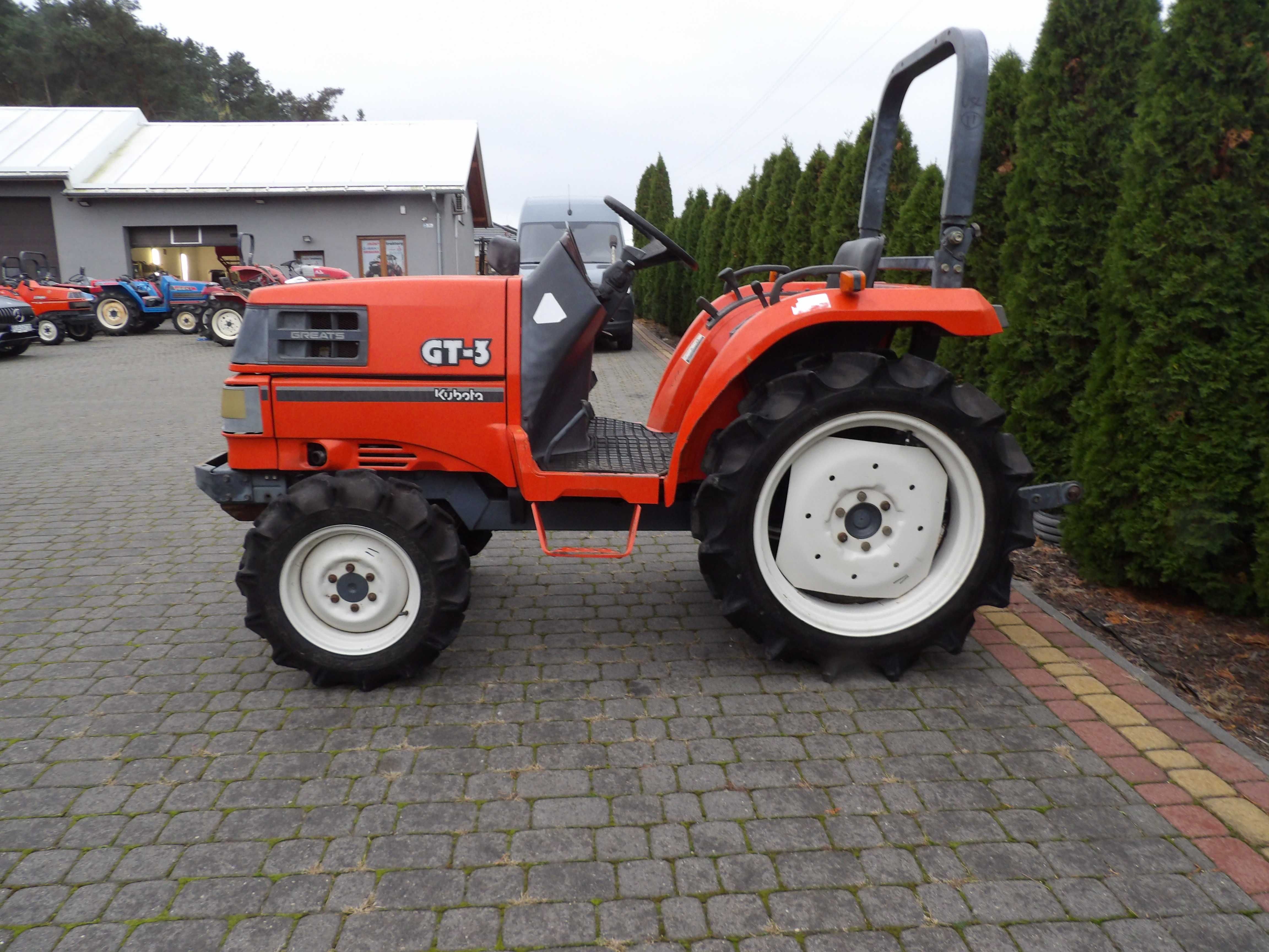 Kubota GT 3 4x4 21 KM Wspomaganie mini traktor ogrodniczy yanmar iseki