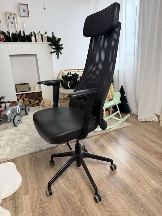 Sprzedam fotel Ikea jarvfjallet - lepszy Markus - skóra