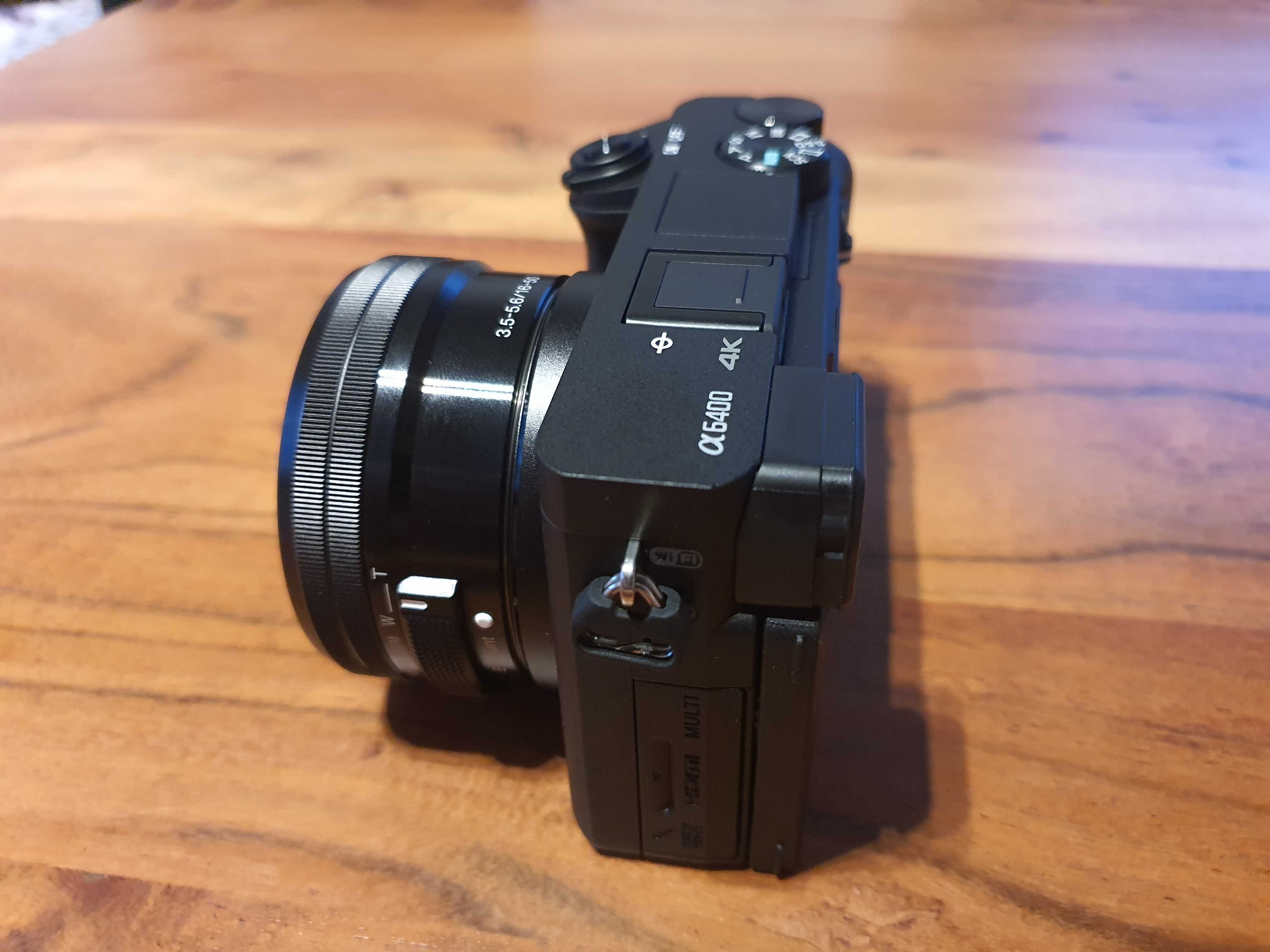 Sony A6400 + Obiektyw 16-50mm – Stan idealny! Zrobił tylko 16 zdjęć !