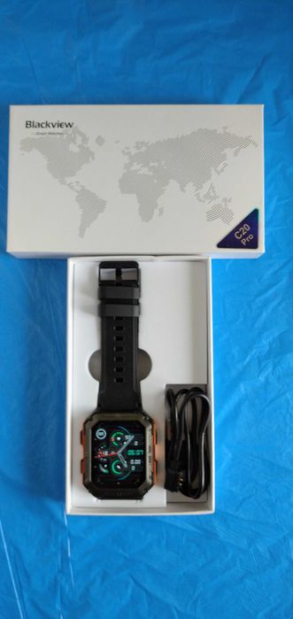 Smartwatch Blackview C20 Pro novo.