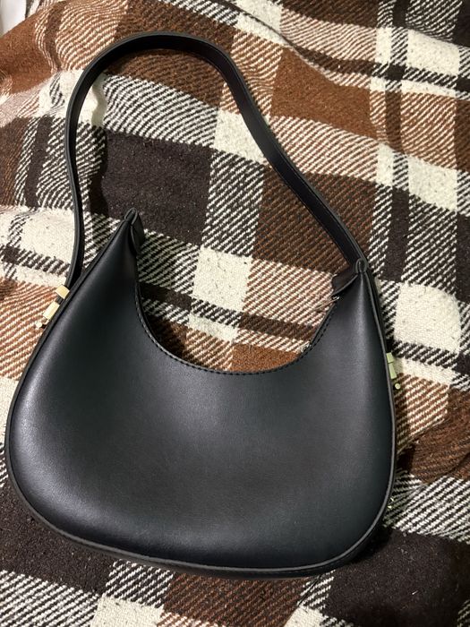 Сумка чорна, біла, рожева