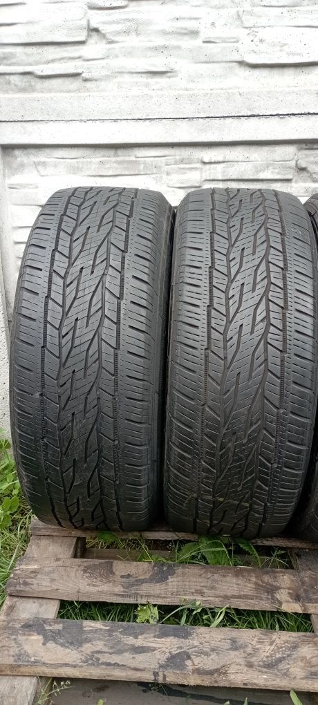 Continental 225 55 r18 4шт 2шт шини літні б'у резина з Європи