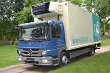 Mercedes-Benz ATEGO 1222 CHŁODNIA AGREGAT CARRIER SUPRA 950Mt WINDA BAR 1.5 t  KLIMATYZACJA zawieszenie pneumatyczne retarder