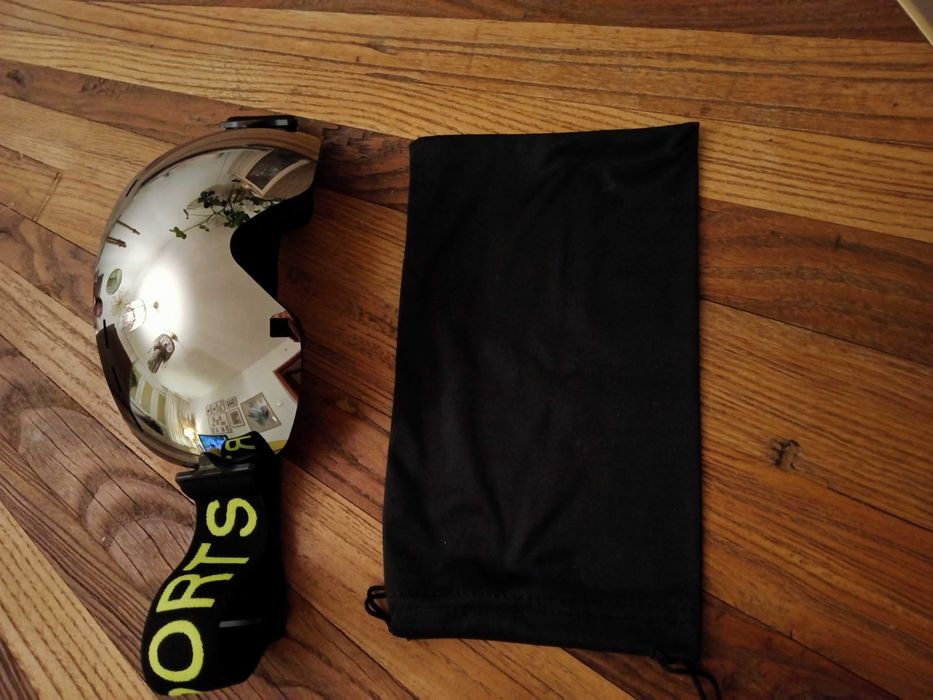 Gogle na narty lustrzane  i  nie tylko lekkie nowe