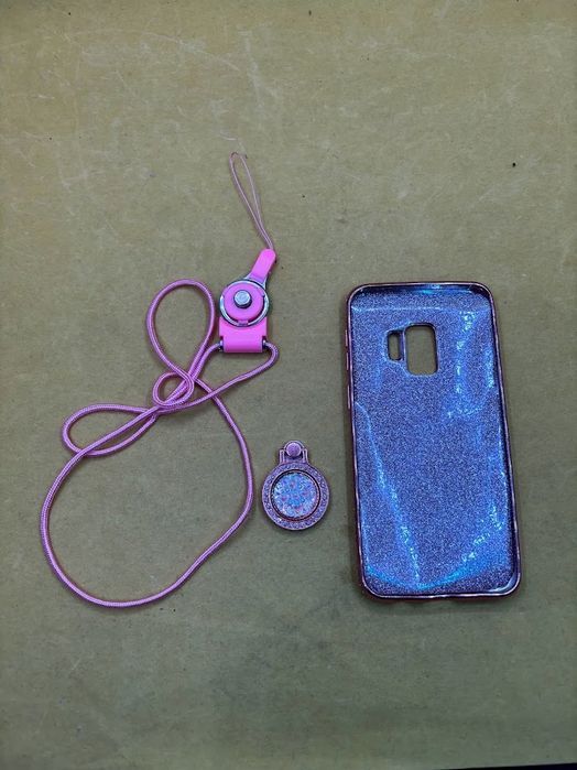 etui do samsung galaxy s9 z brokatem w kształcie diamentu