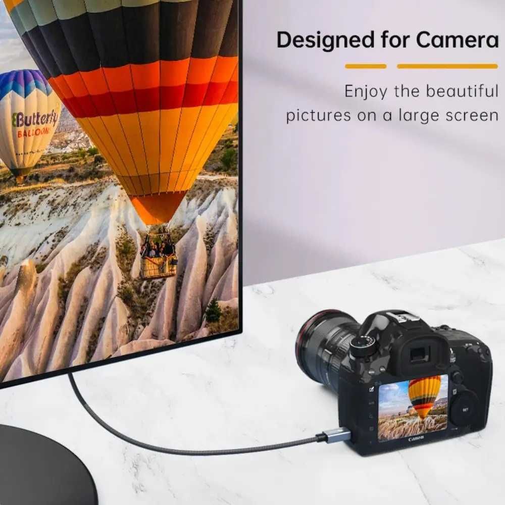 Кабель Micro HDMI to HDMI v2.1 8K 1м/1.5м Grey UltraHD HDR ULT-unite