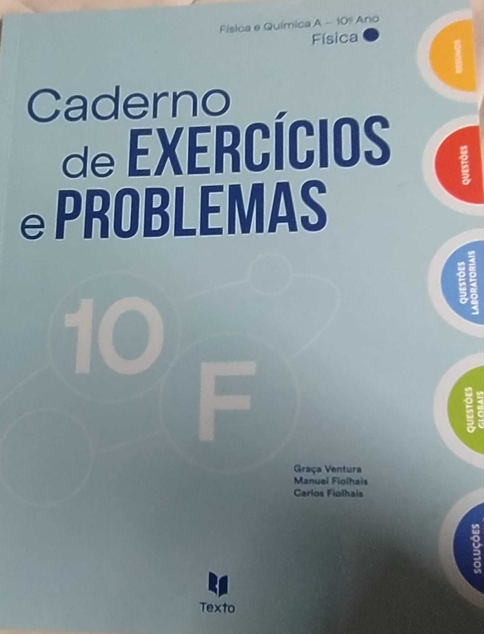 Caderno de exercícios e problemas 10F (Física 10º ano)