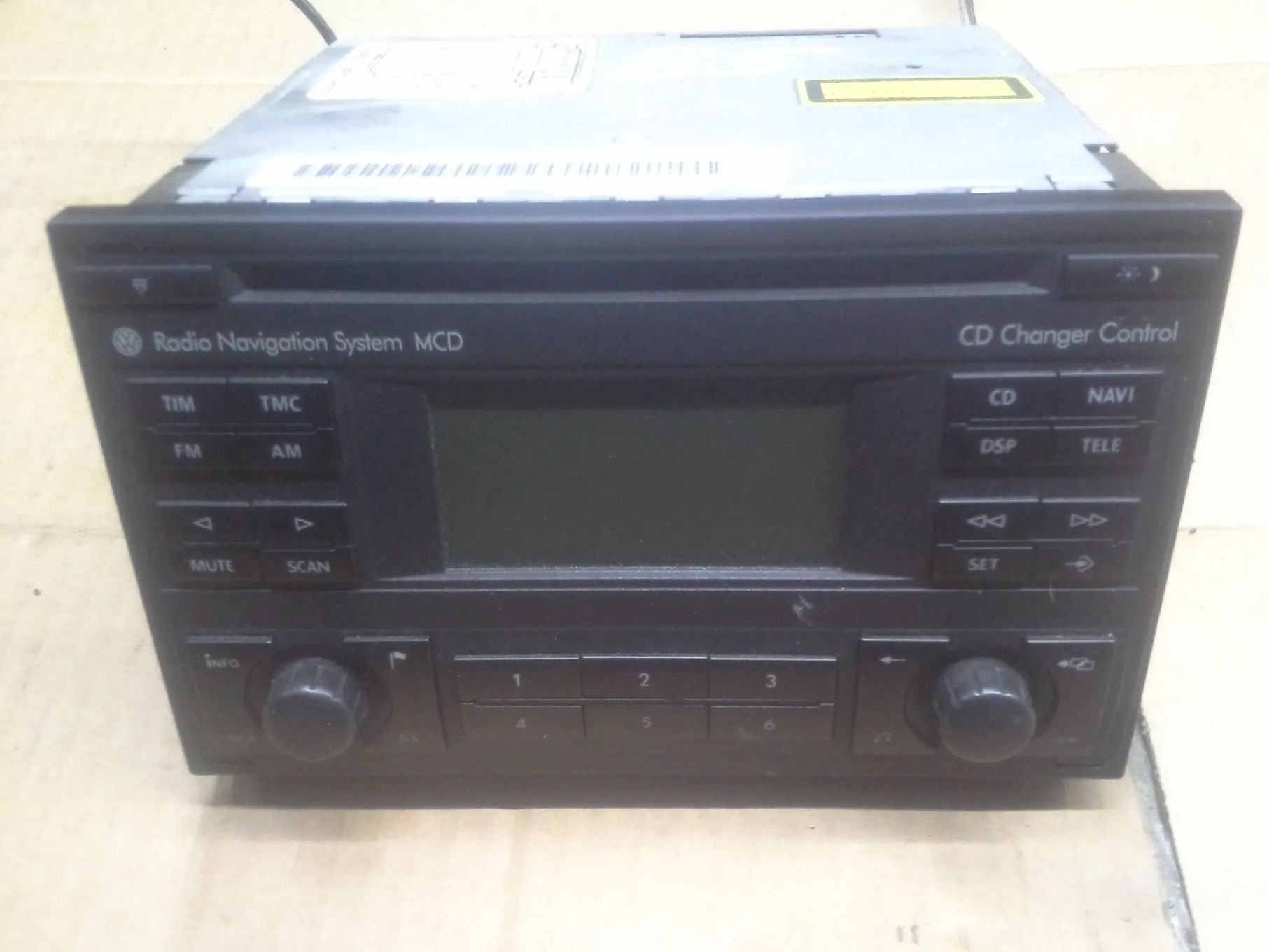 Volkswagen Passat B5 FL radio nawigacja MCD CD Changer Control
