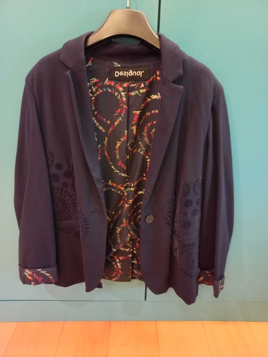 Blazer Desigual azul marinho - 46